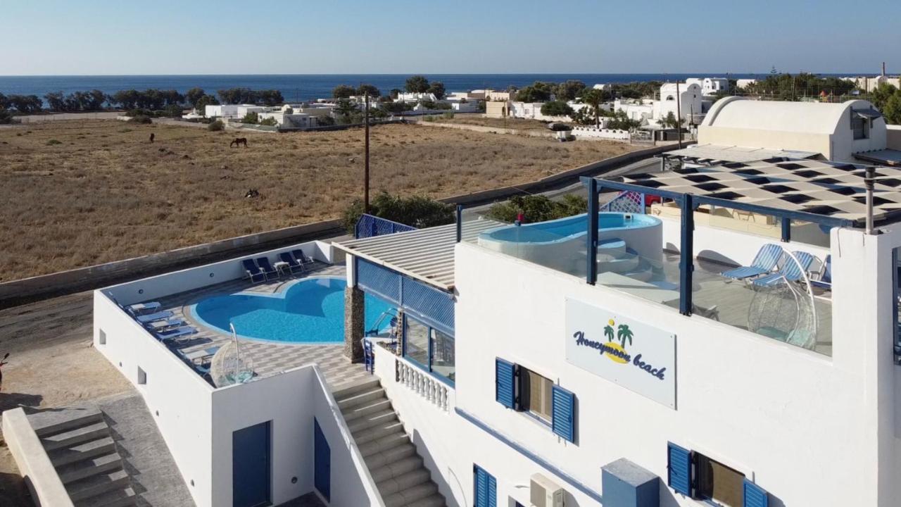 Honeymoon Beach Studios Perivolos  Exterior foto