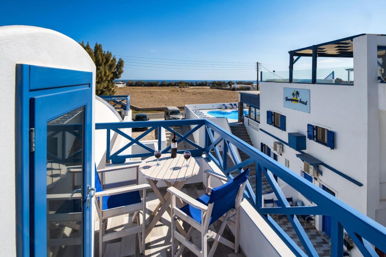 Honeymoon Beach Studios Perivolos  Exterior foto