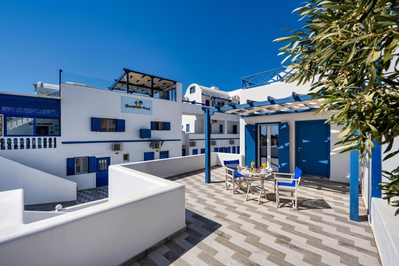 Honeymoon Beach Studios Perivolos  Exterior foto