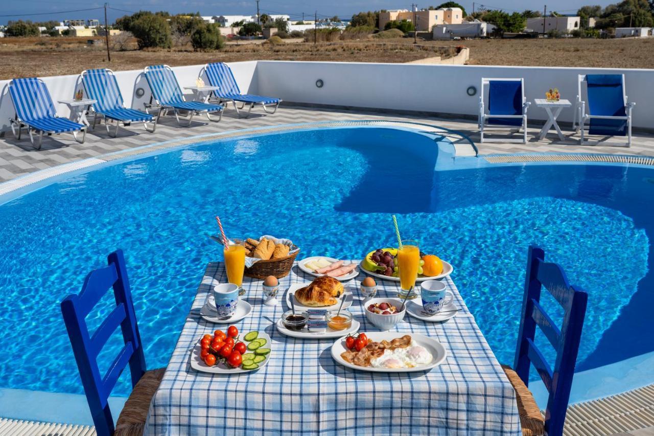Honeymoon Beach Studios Perivolos  Exterior foto