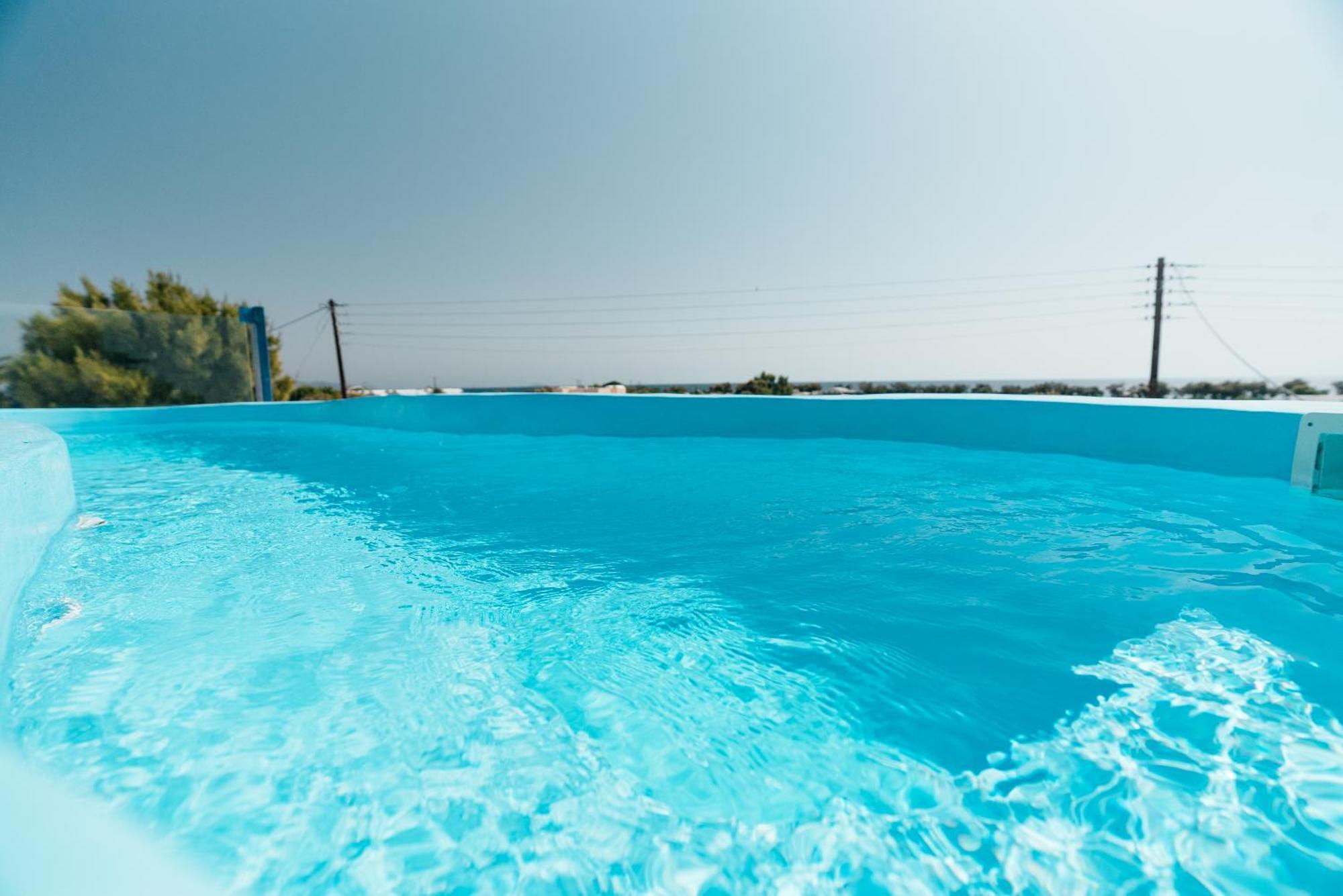 Honeymoon Beach Studios Perivolos  Exterior foto