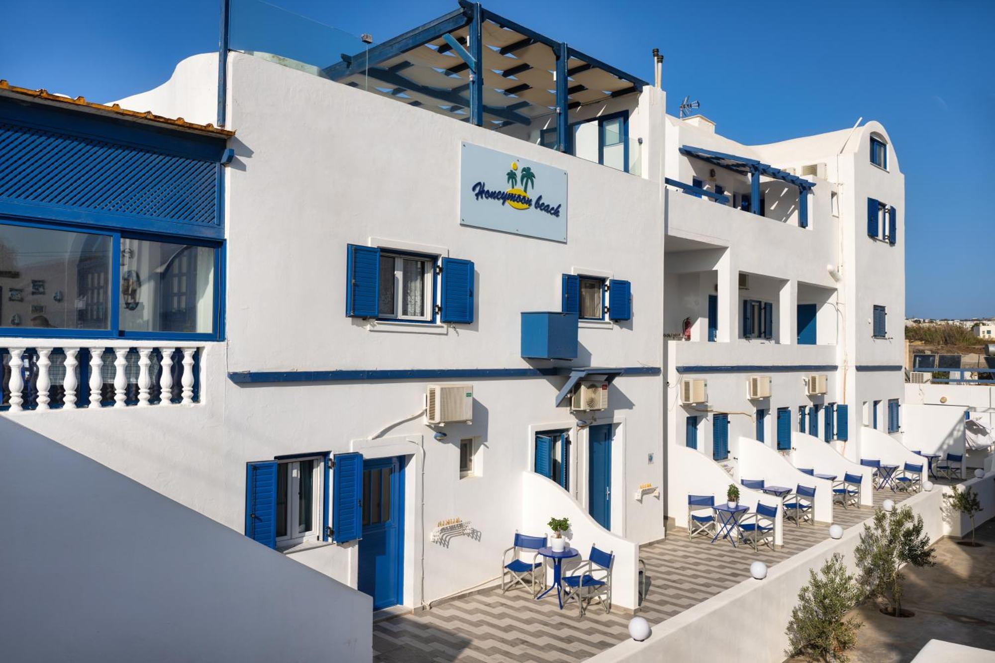 Honeymoon Beach Studios Perivolos  Exterior foto
