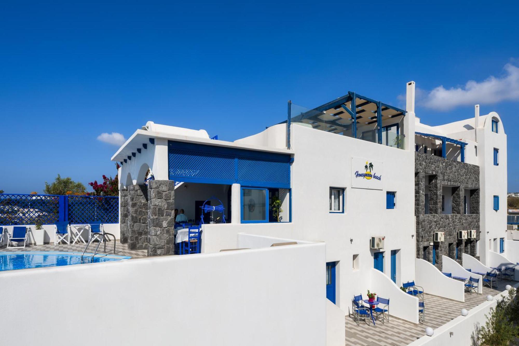 Honeymoon Beach Studios Perivolos  Exterior foto