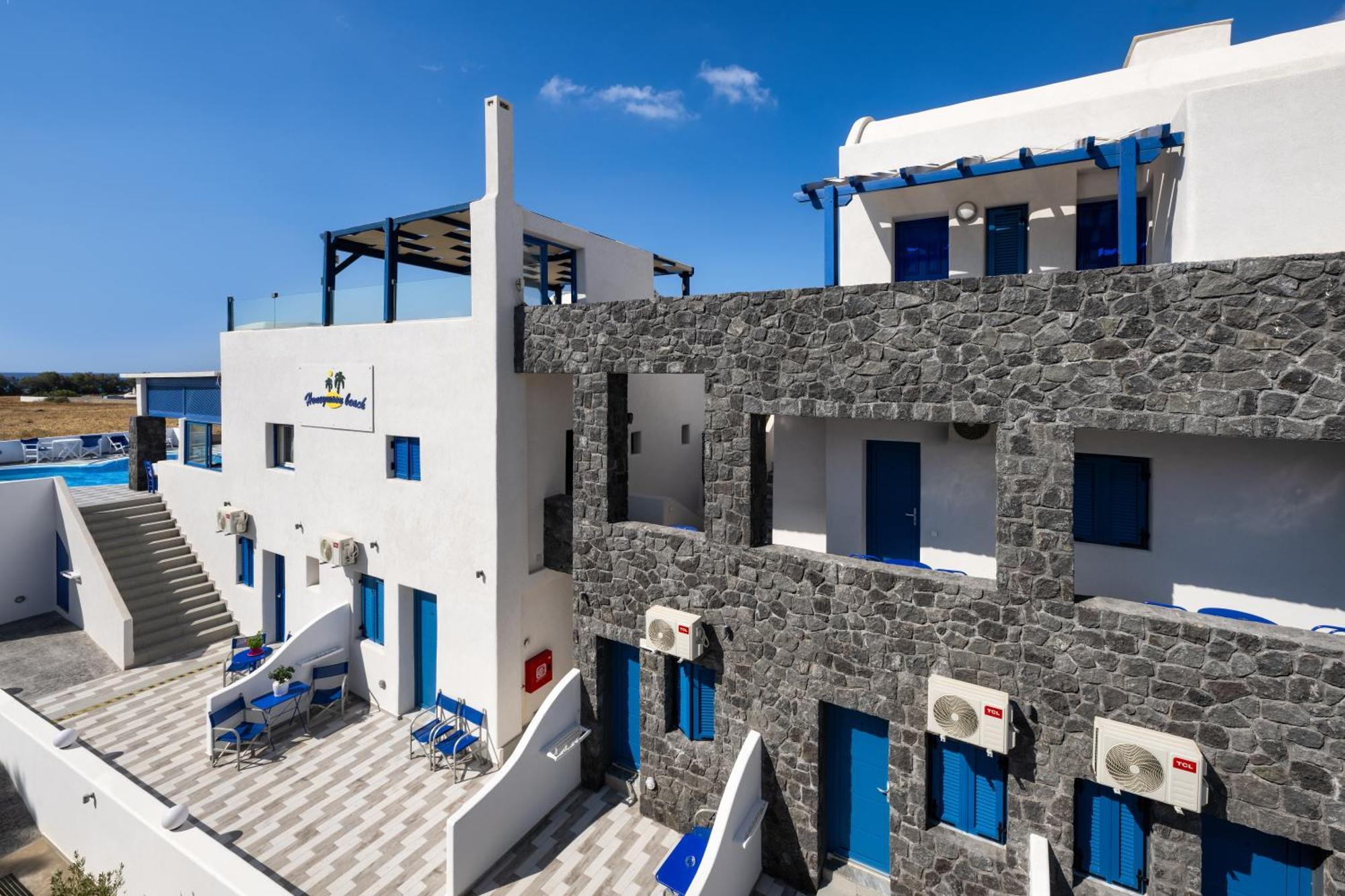Honeymoon Beach Studios Perivolos  Exterior foto