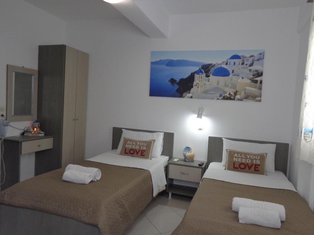 Honeymoon Beach Studios Perivolos  Exterior foto
